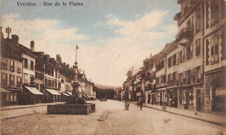 Yverdon, Rue de la Plaine