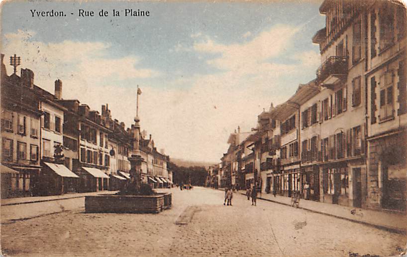 Yverdon, Rue de la Plaine