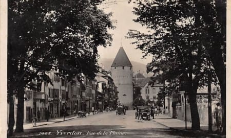 Yverdon, Rue de la Plaine