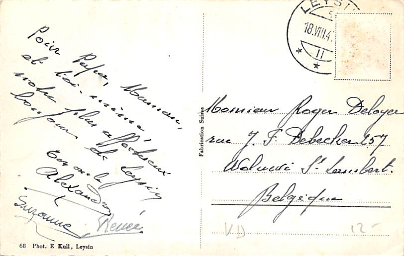 Leysin, Le Lac et les Chalets