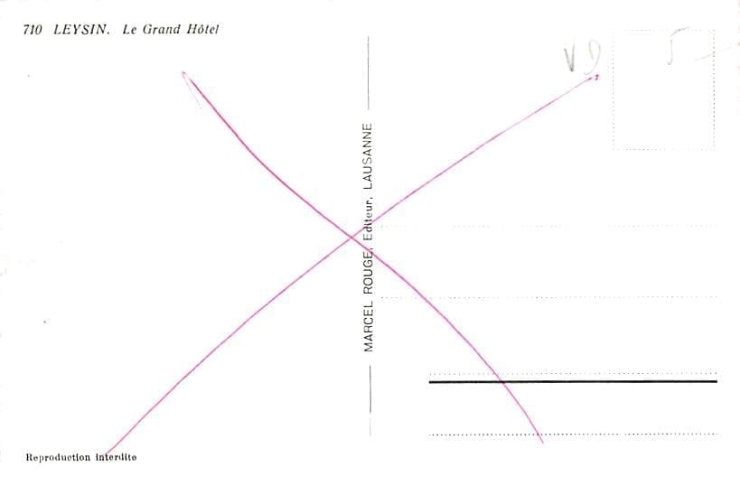 Leysin, Le Grand Hotel