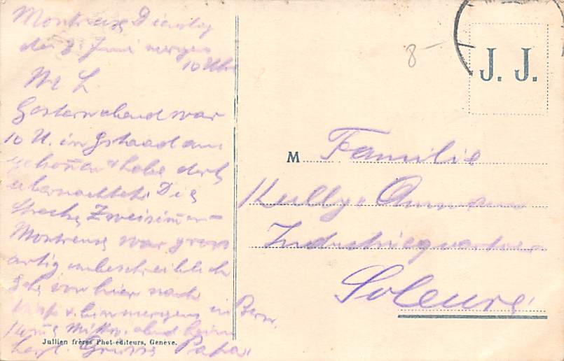 Territet, et la Dent du Midi