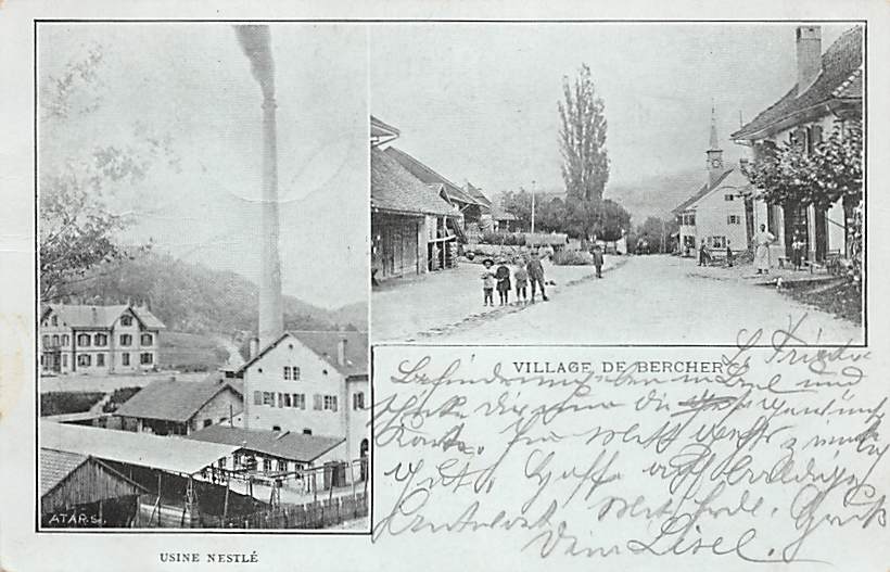 Village de Bercher, Unsine Nestlé