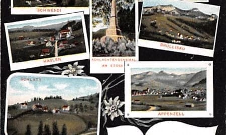 Appenzellerland, Gruss aus dem Appenzeller Land