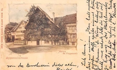 Appenzell, Appenzellerhaus