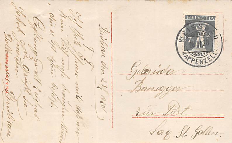 Bollenwies, Alp, Fählenseegebiet, Saxerlücke mit 1. Kreuzberg