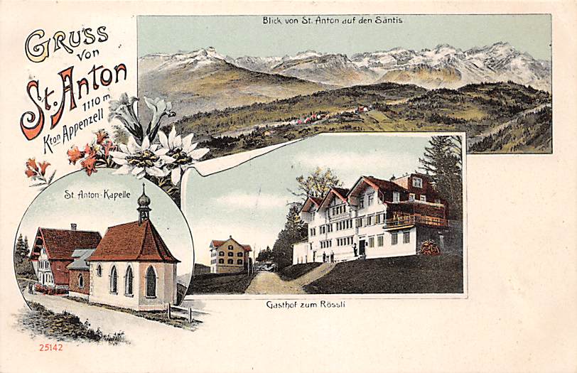 Oberegg, Gruss von St. Anton