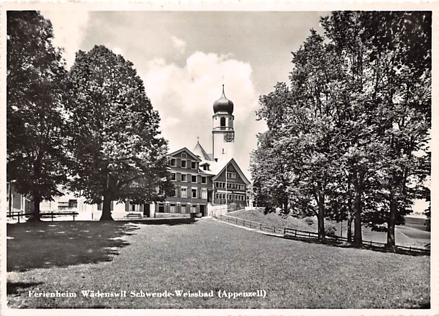 Schwende, Weissbad, Ferienheim Wädenswil
