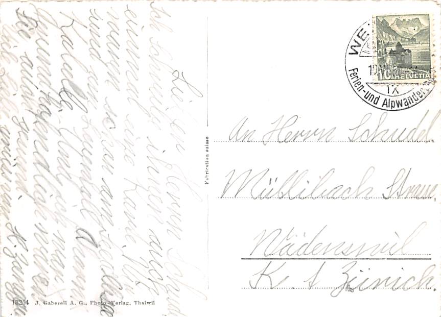 Schwende, Weissbad, Ferienheim Wädenswil