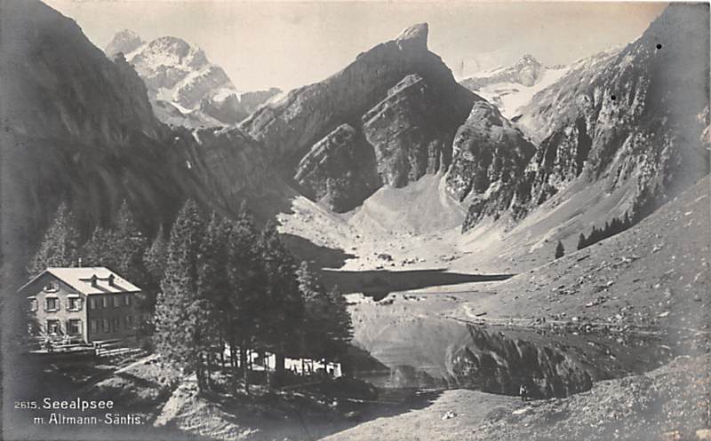 Seealpsee, m. Altmann-Säntis