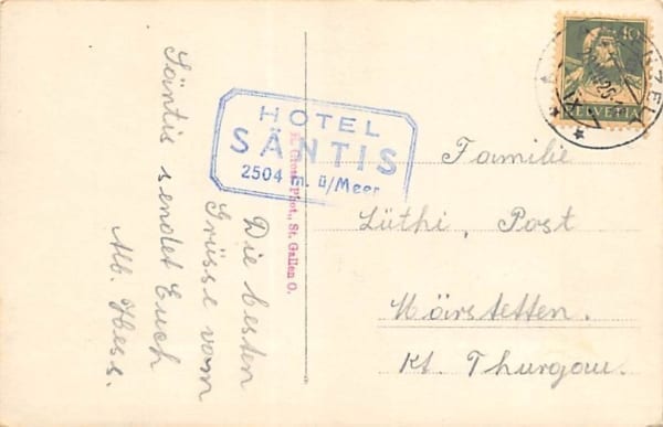 Säntis, Observatorium