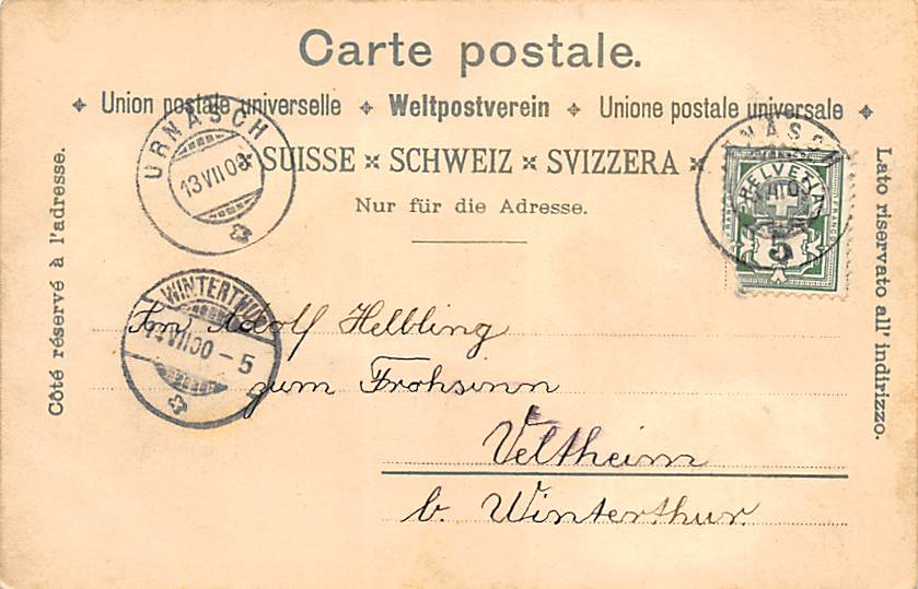 Säntis, Gruss vom Säntis