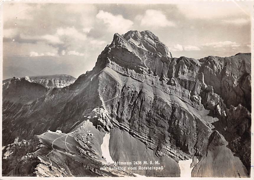 Altmann, mit Aufstieg vom Rotsteinpass