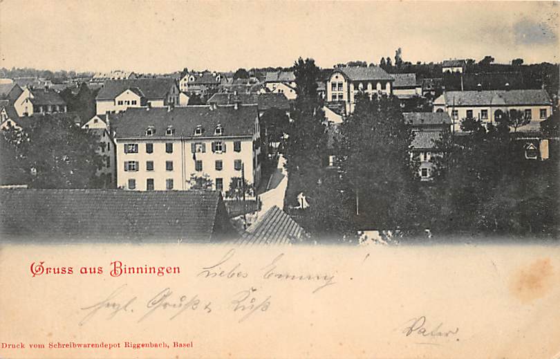Binningen, Gruss aus Binningen