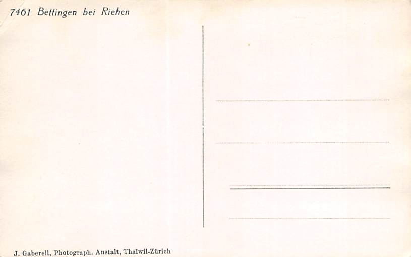 Bellingen bei Riehen