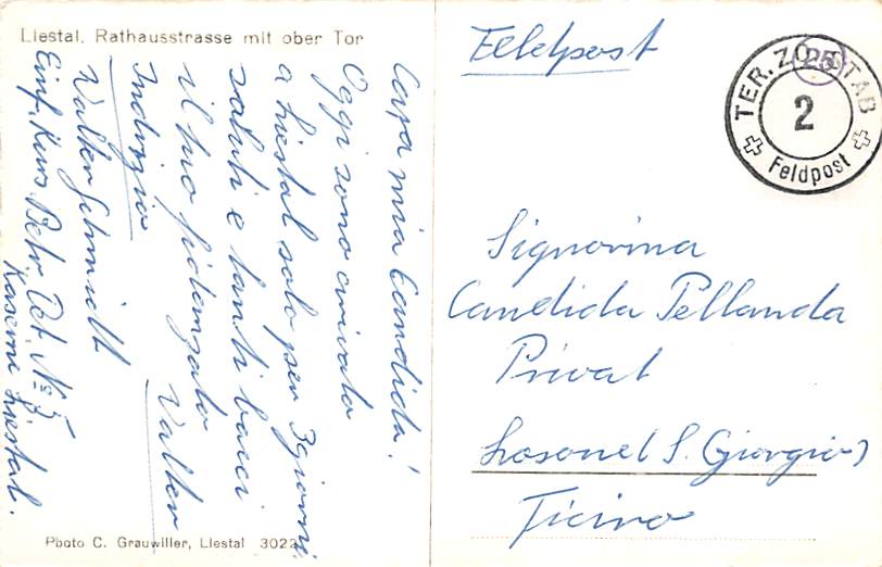 Liestal, Rathausstrasse mit ober Tor