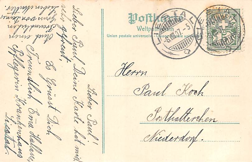 Liestal, Gruss aus Liestal, Kaserne mit Kantine