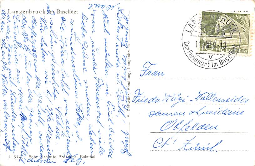 Langenbruck, im Baselbiet