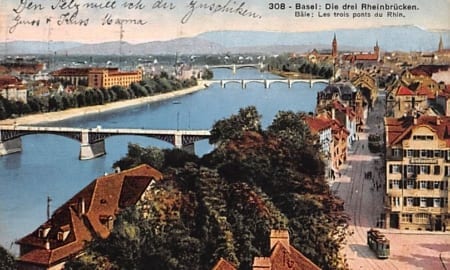 Basel, Die drei Rheinbrücken