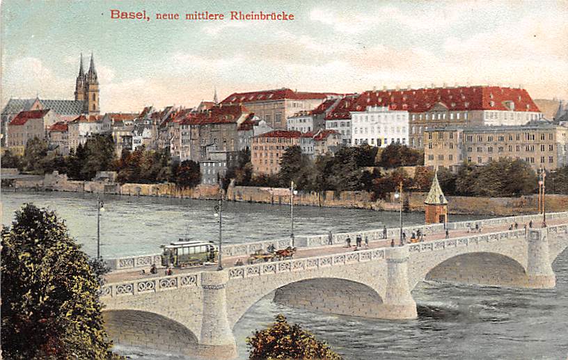 Basel, neue mittlere Rheinbrücke