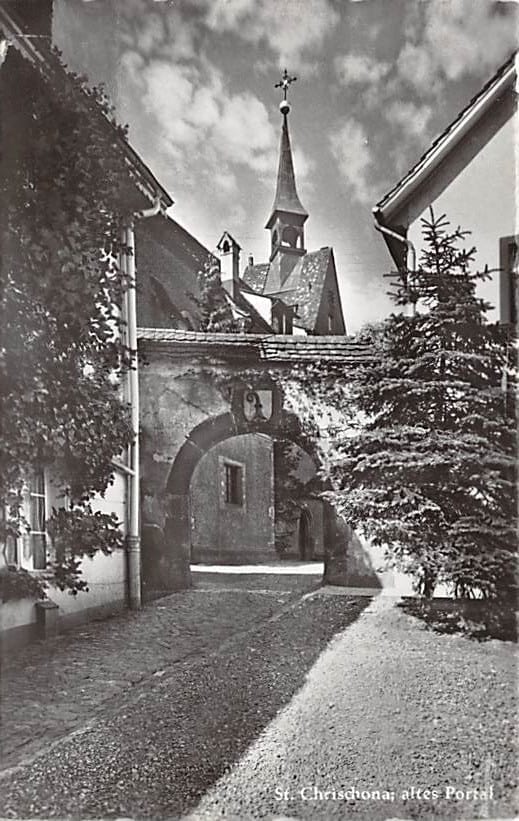 St. Chrischona b. Basel, altes Portal