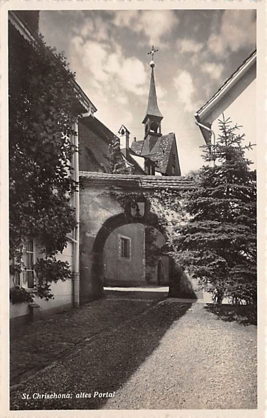 St. Chrischona b. Basel, altes Portal