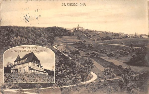 St. Chrischona b. Basel, Ferienheim V. Kaffeehalle Waldrain