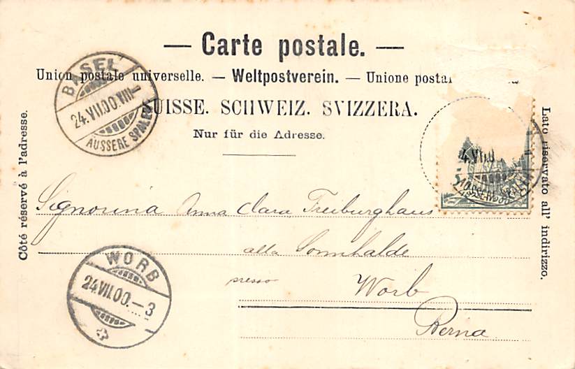 Basel, St. Jakobs Denkmal