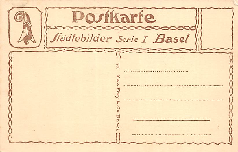 Basel, Marktplatz u. Rathaus