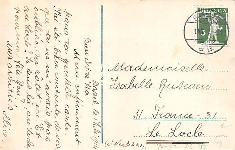 Basel, der neue Badische Bahnhof