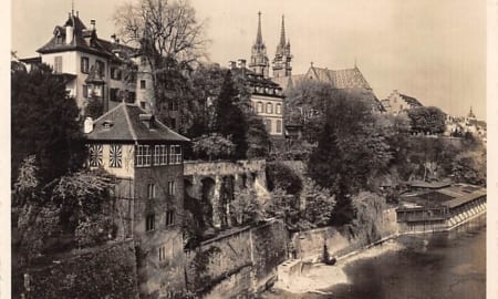 Basel, Deutschrittergarten u. Münster