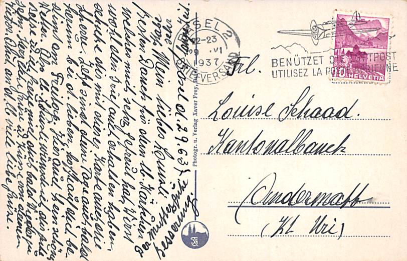 Basel, Rheinpartie mit Münster