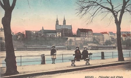 Basel, Münster mit Pfalz