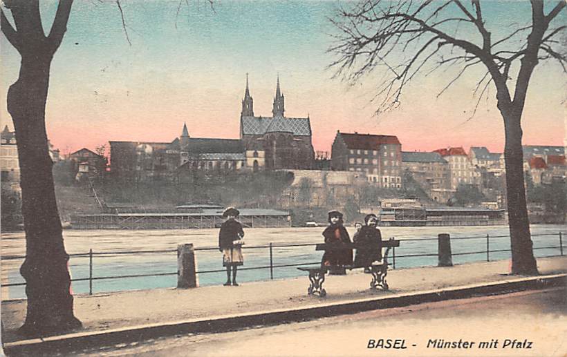 Basel, Münster mit Pfalz