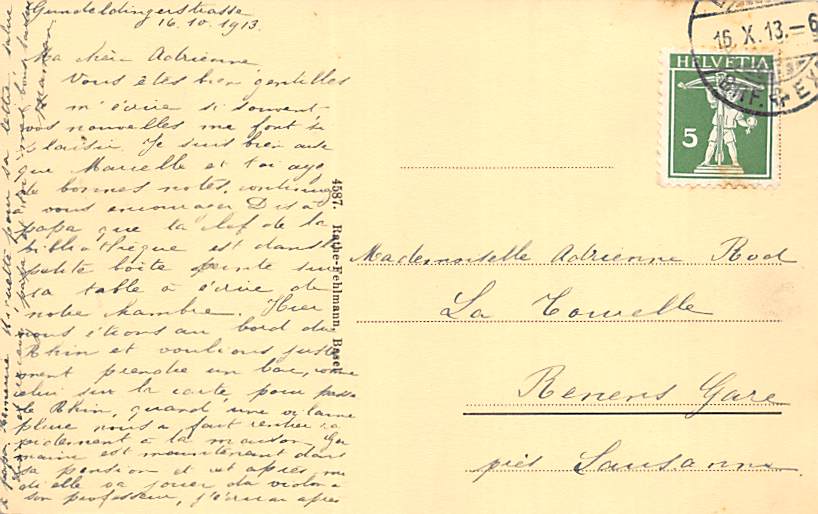 Basel, Pfalz mit Fähre