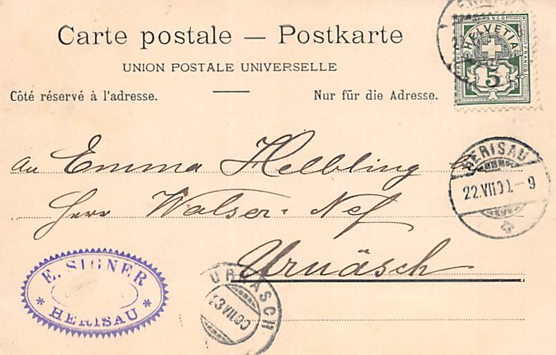 Herisau, Gruss aus Herisau