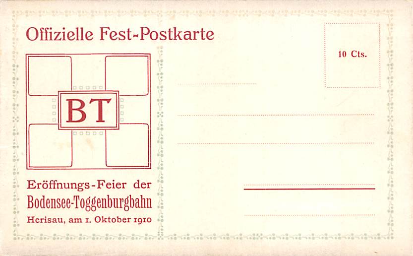 Herisau, Bahnhof Herisau vom Jahre 1876 bis 1910