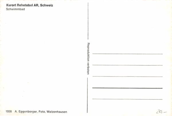 Rehetobel, Kurort