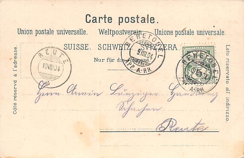 Rehetobel, Gruss aus Rehetobel