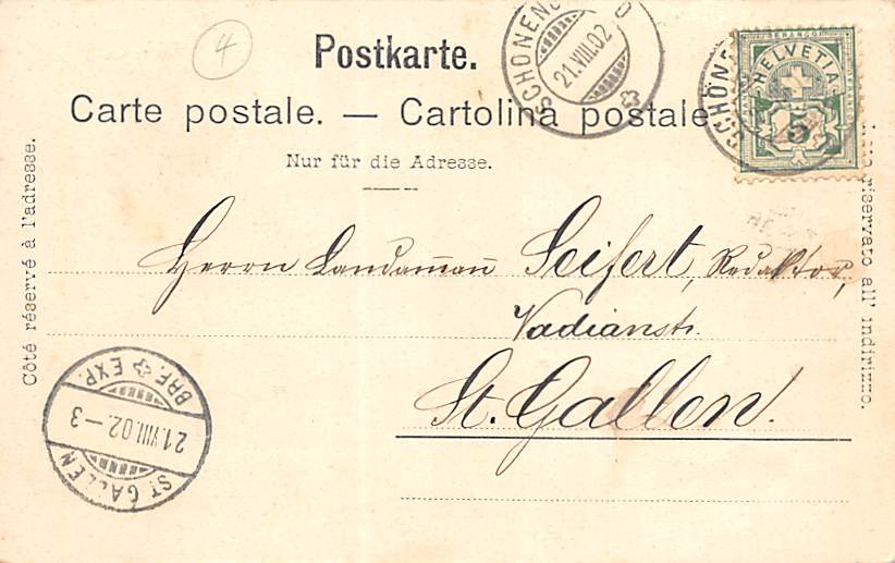 Schönengrund, Gruss aus Schönengrund