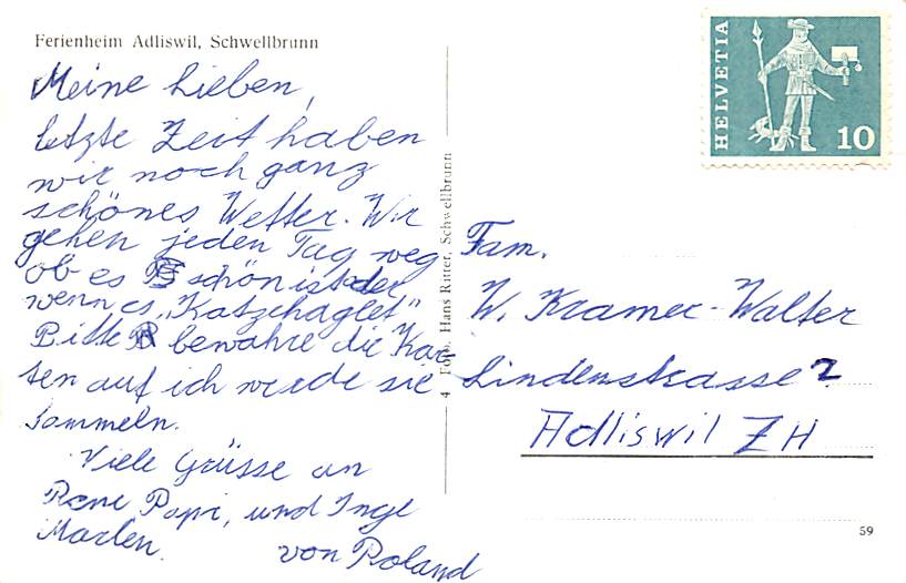 Schwellbrunn, Ferienheim Adliswil