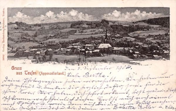 Teufen, Gruss aus Teufen