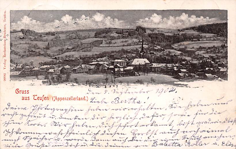 Teufen, Gruss aus Teufen