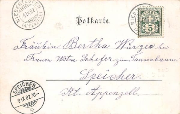 Teufen, Gruss aus Teufen