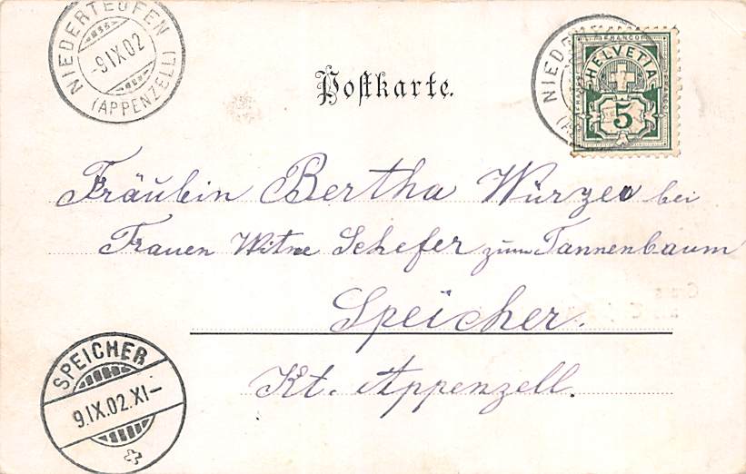 Teufen, Gruss aus Teufen