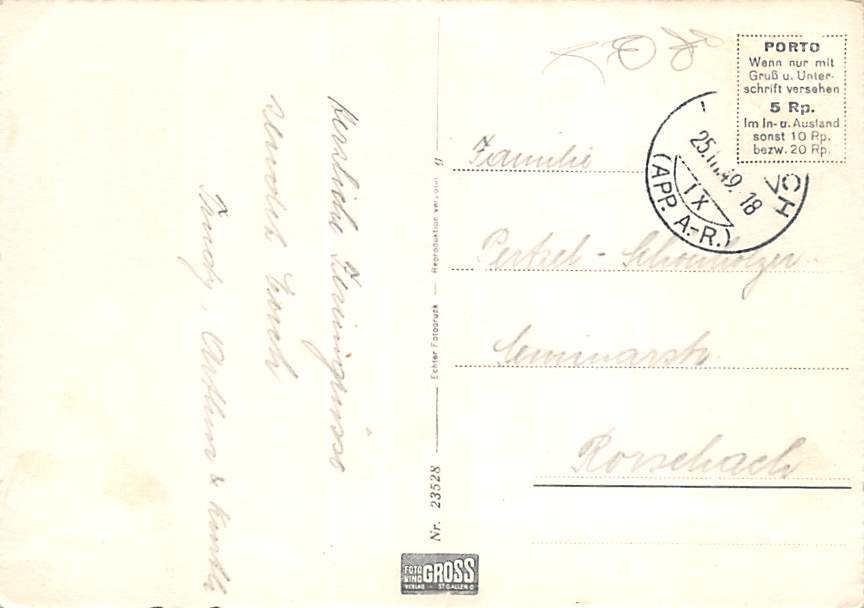 Urnäsch, mit Säntis