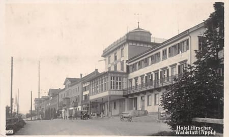 Waldstatt, Hotel Hirschen