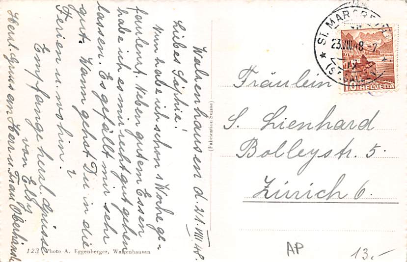 Walzenhausen, Luftkurort, Blick auf Bodensee