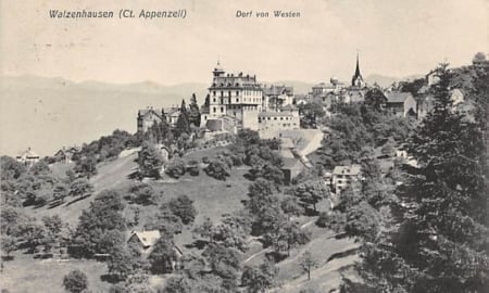 Walzenhausen, Dorf von Westen