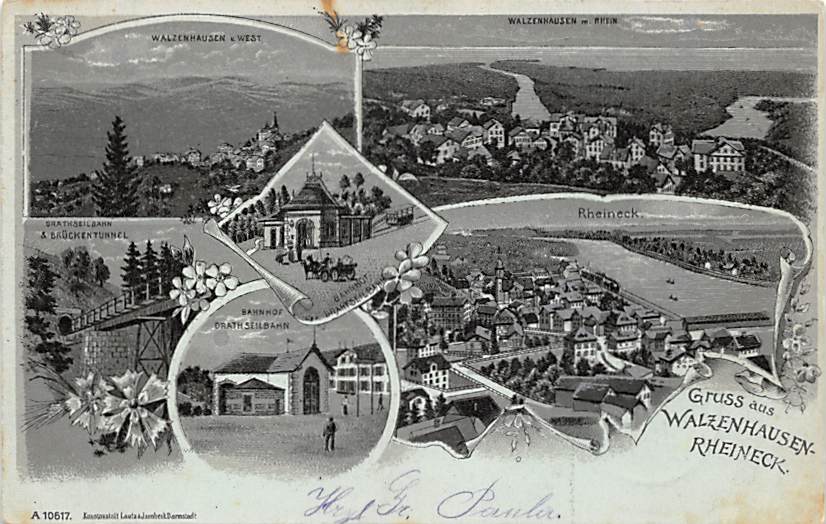 Walzenhausen, Gruss aus Walzenhausen-Rheineck